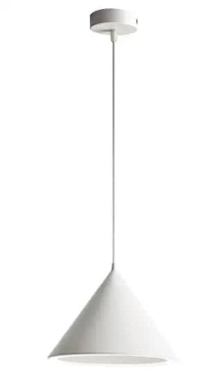 Cone Pendant Lamp – Modern LED Hanging Light With Colorful Pastel Lampshade