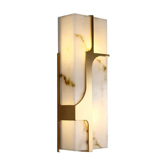 Contemporary Wall Sconce – Modern Wall Light with Gold Finish & Soothing LED Illumination