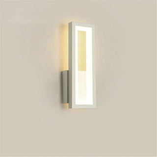 Minimalist Wall Light – Adjustable LED Lighting | Aluminum Wall Sconce, Warm & Cool White