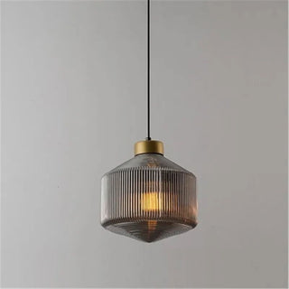 Modern Hanging Lamp – Nordic Pendant Light With Adjustable Glass Metal Design