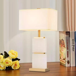 Table Lamp – Modern Minimalist Lamp with Soft Warm Light for Living Room