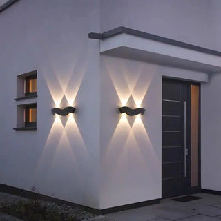 Compact Outdoor Wall Light – Waterproof Aluminium Exterior LED Fixture | Modern Lighting