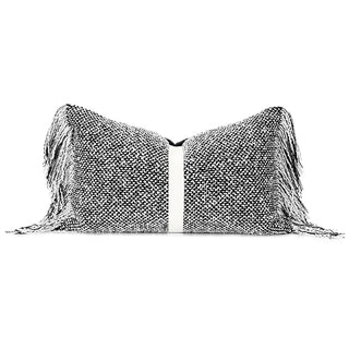 giovanni italia cushion cover handmade woven luxury throw pillow 30x50 cm front view