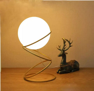 Sphere Table Lamp – Modern Artistic Lamp Design with Dimmable LED Light