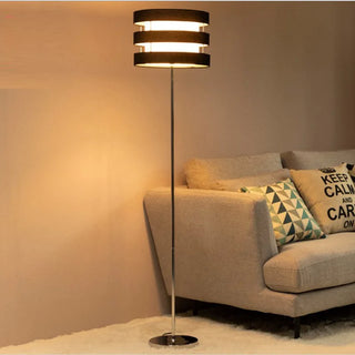 Modern Floor Lamp – Elegant Metal Lamp With Matte Finish & Soft LED Lighting