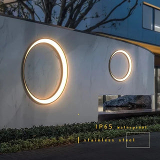 Stainless Steel Wall Light – Modern Outdoor Lighting | Dimmable, Weather Resistant