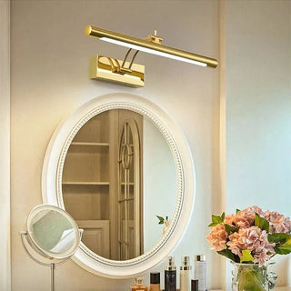 Contemporary Wall Light – Directional Stainless Steel Sconce with Integrated LED Module