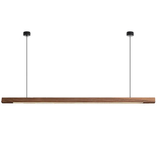 Nordic Wooden Pendant Light – Modern Wood Pendant with Warm Ambient Lighting