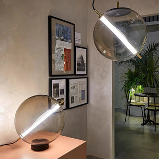 Contemporary Pendant Light – Modern Pendant Lamp with Smoked Glass Design
