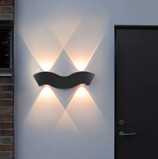 Compact Outdoor Wall Light – Waterproof Aluminium Exterior LED Fixture | Modern Lighting