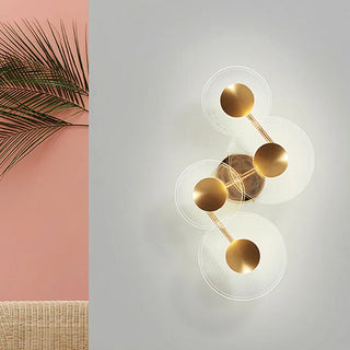 Indoor Wall Light – Elegant Slim Silhouette Metal Acrylic Fixture for Warm Ambiance