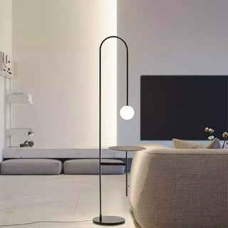 Indoor Floor Lamp – Nordic Style Slender LED Lighting for Living Room Ambiance