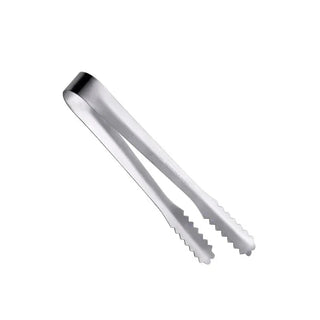 ice clip tongs stainless steel kitchenware eco friendly utensils 14.5cm side view