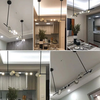 Two-Tone Pendant Lights – Modern Metal Pendant Lighting With Warm Ambient Light