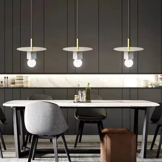 Nordic Pendant Light – Modern Hanging Light with Soft LED Illumination