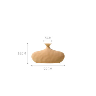 scandinavian style vase tom vella porcelain ceramic modern minimalist home accents angle view