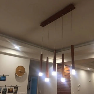 Nordic Wooden Pendant Light – Modern Wood Pendant Lighting for Bars & Restaurants