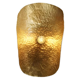 Handmade copper pendant light detail — leaf motif luxury lighting