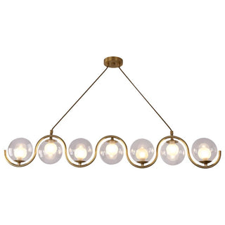 Metal Pendant Light – Multi-Headed Spherical Pendant Lamp | Warm Atmosphere Lighting