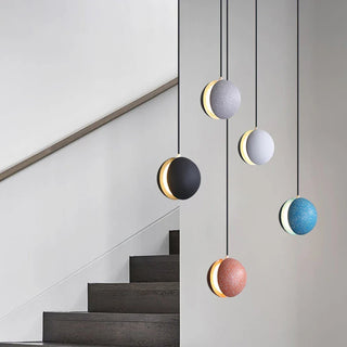 Elegant Pendant Lamp – Modern Pendant Light with Gold Metallic Finish & Opal Glass Diffuser