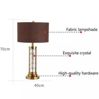 Modern Bedside Lamp – Contemporary Table Lamp for Warm Ambient Light