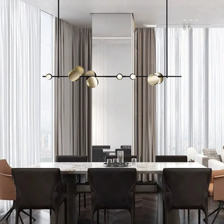 Two-Tone Pendant Lights – Modern Metal Pendant Lighting With Warm Ambient Light