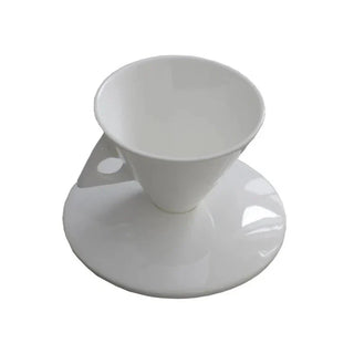 espresso ceramic cup handcrafted 70ml mug luxury coffee vessel front view