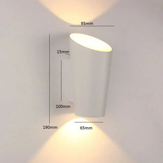 Soft Ambiance Wall Lamp – IP65 Waterproof Aluminum LED Outdoor Light | Nordic Style