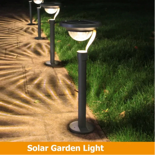 Aluminum Solar Garden Lamp – Durable Weather-Resistant Outdoor Solar Light