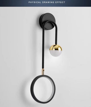 Slender Wall Light | Gold Finish Lighting - Natural Style Lamp by Lumavera