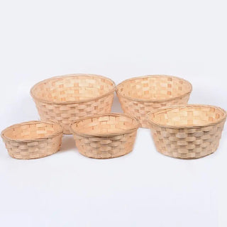 Bamboo fruit basket