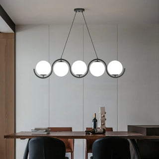 Metal Pendant Light – Multi-Headed Spherical Pendant Lamp | Warm Atmosphere Lighting