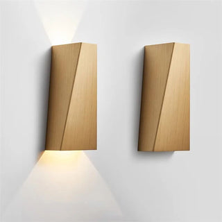 Designer Wall Light – Modern Aluminium Wall Sconce With Bidirectional Lighting Effect