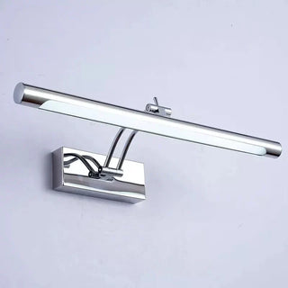 Contemporary Wall Light – Directional Stainless Steel Sconce with Integrated LED Module