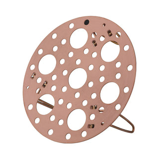 multi purpose steamer foresta metallum stainless steel kitchen steamer rack adjustable legs side view