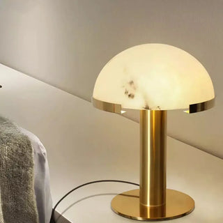 Luxury Bedside Lamp – Adjustable LED Lighting | Gold Finish Contemporary Table Lamp