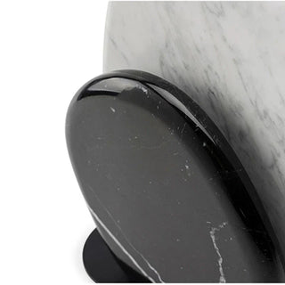 Minimalist Bedside Lamp – Soft LED Lighting | Stone and Metal Accent Lighting