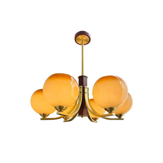 Vintage Ceiling Light – Gold Ceiling Lamp With Warm Ambient Lighting & Retro Style