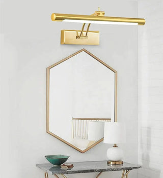 Contemporary Wall Light – Directional Stainless Steel Sconce with Integrated LED Module