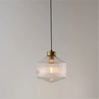 Modern Hanging Lamp – Nordic Pendant Light With Adjustable Glass Metal Design
