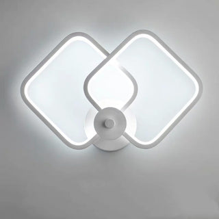 Square Wall Light – Geometric Modern Wall Lamp with Integrated LED Lighting