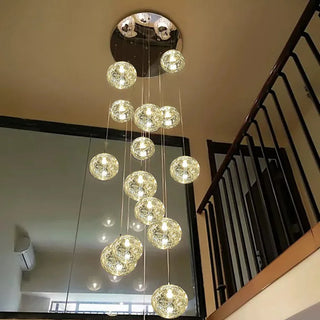 Chic Pendant Light – Modern Pendant Lamp with Gold Finish & Glass Diffuser
