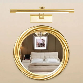Contemporary Wall Light – Directional Stainless Steel Sconce with Integrated LED Module
