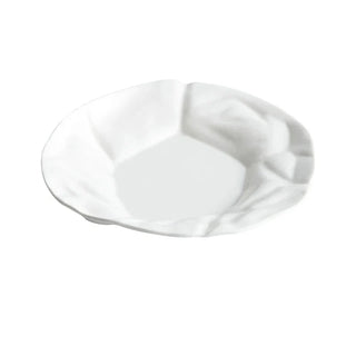 ceramic dining plate earthworks handcrafted porcelain dinnerware luxury tableware set front view