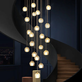 Chic Pendant Light – Modern Pendant Lamp with Gold Finish & Glass Diffuser