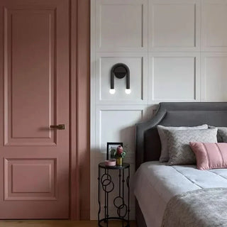 LED Wall Light – Elegant U-Shaped Metal Lamp with Nordic Style Lighting
