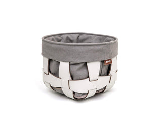leather cotton hook washcloth holder basket outdoor storage close-up
