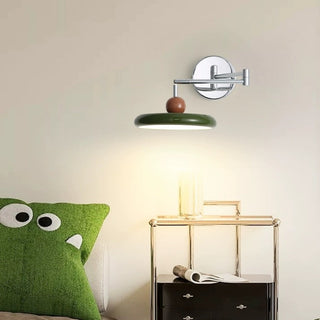 Modern mini adjustable swing arm wall sconce ambient — lamp