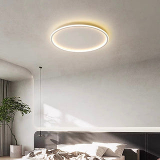 Ultra-Thin Ceiling Light - Adjustable Round LED Minimalist Light Fixture for Living Room