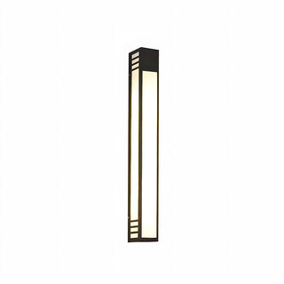 Black outdoor LED IP55 wall sconce — energy saving modern lamp